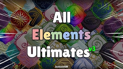 *NEW!* All Elements Ultimates! v3 (2024) | Roblox Elemental Battlegrounds