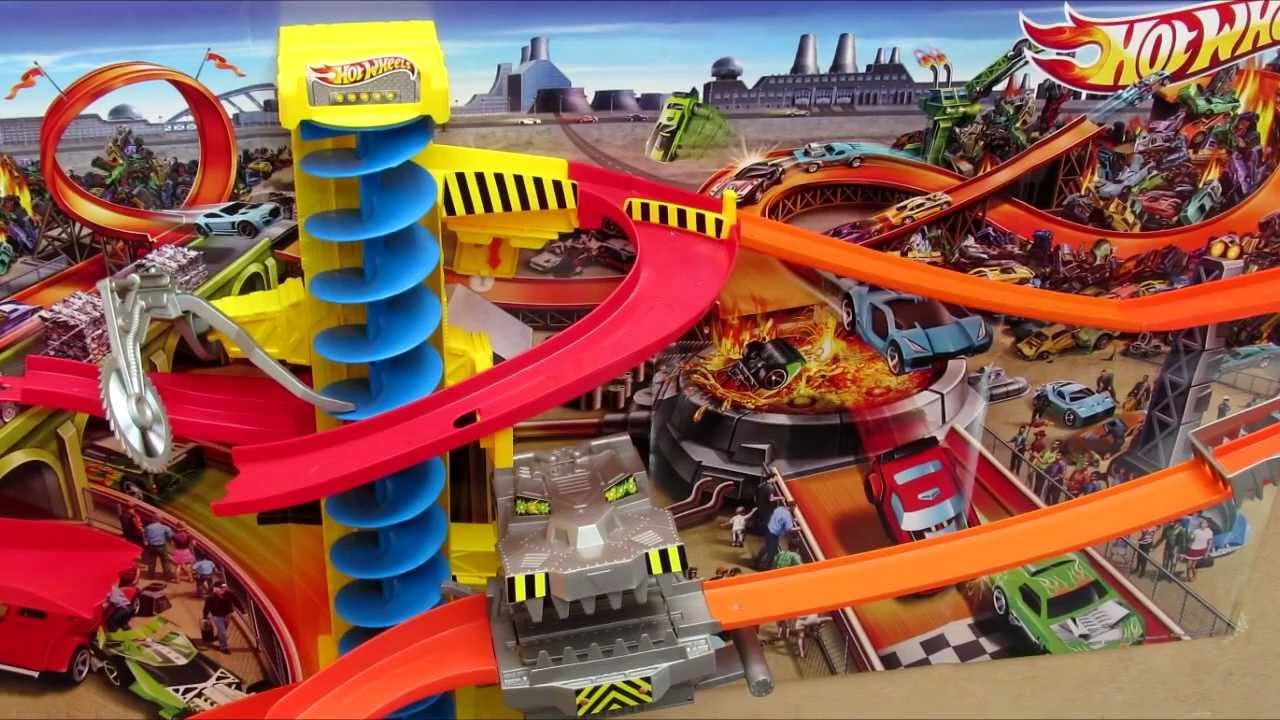 hot wheels power tower