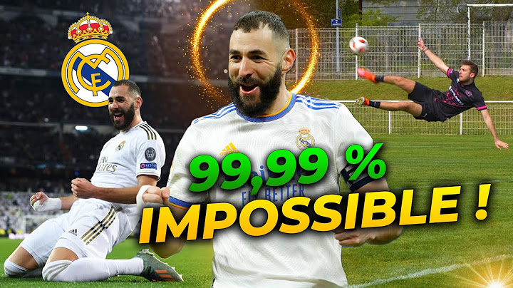 On reproduit les PLUS BEAUX BUTS de KARIM BENZEMA !!