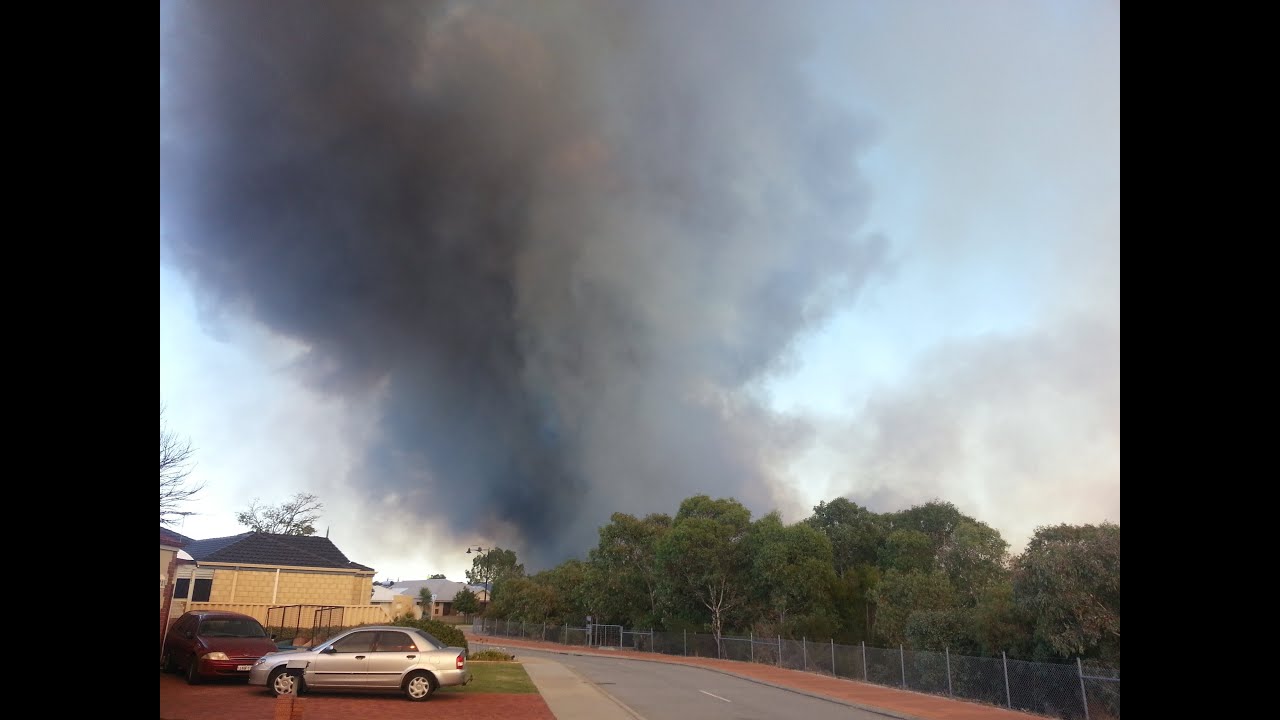 Banjup Bushfire - BigTed's Nervous Ride Home