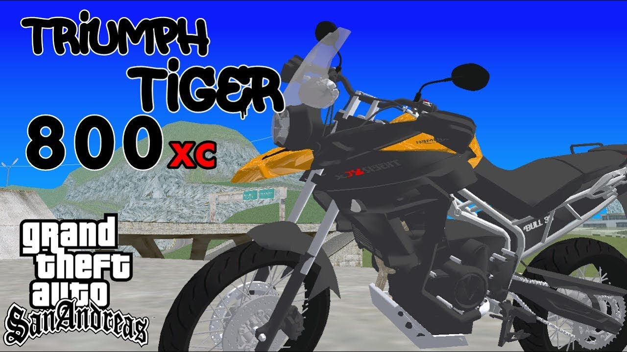 Download Triumph Tiger 800xc+Leve for GTA San Andreas