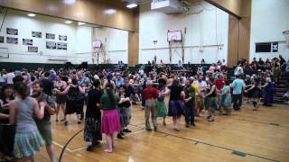 Contra Dance at NEFFA 2013 (1)