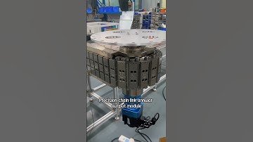 KNK Automation - Precision Circular Conveyor System #circularguiderail #automation #cncmachining