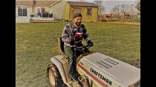 1989 Craftsman GT18 Garden Tractor Review