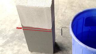 CUBOLITE CAPILLARY RISE TEST