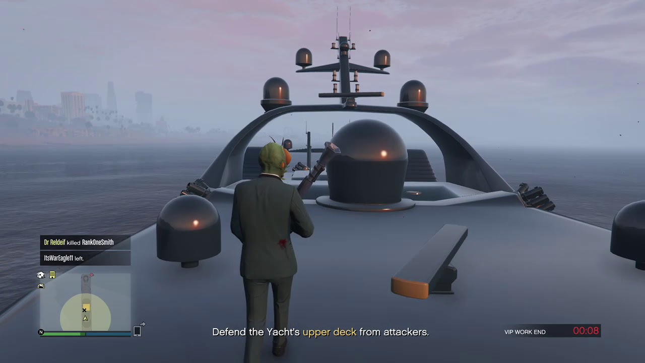 GTA V Yacht Defense Fun 3 YouTube