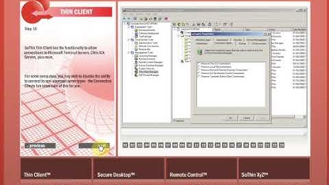 SoThin Thin Client Overview