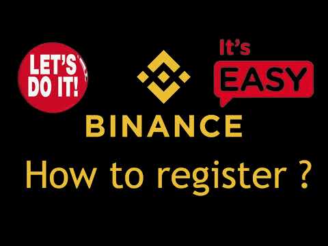 Binance Registration Video Tutorial For Beginners 