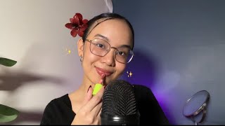 ASMR Mouthsounds (lipgloss, brush) 💋🖌️