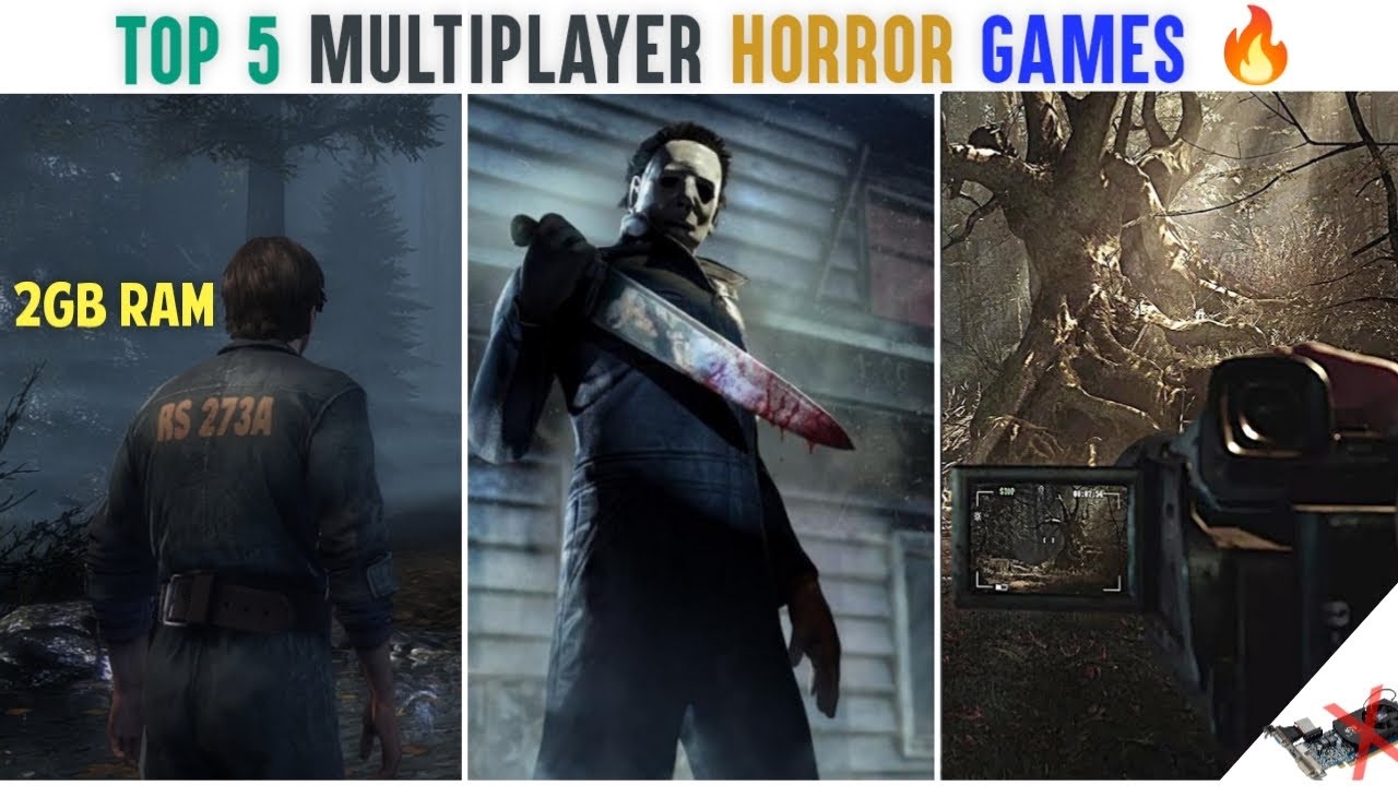 Top 5 Insane Horror Multiplayer Games For Low End pc 2GB Ram