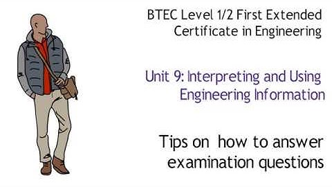Exam Preparation for BTEC Level 2 Engineering