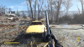 Fallout 4 PS4 Mods - Patch 1.12 update gameplay / Frame rate test