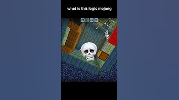 what is this logic mojang #viral #shorts #minecraft