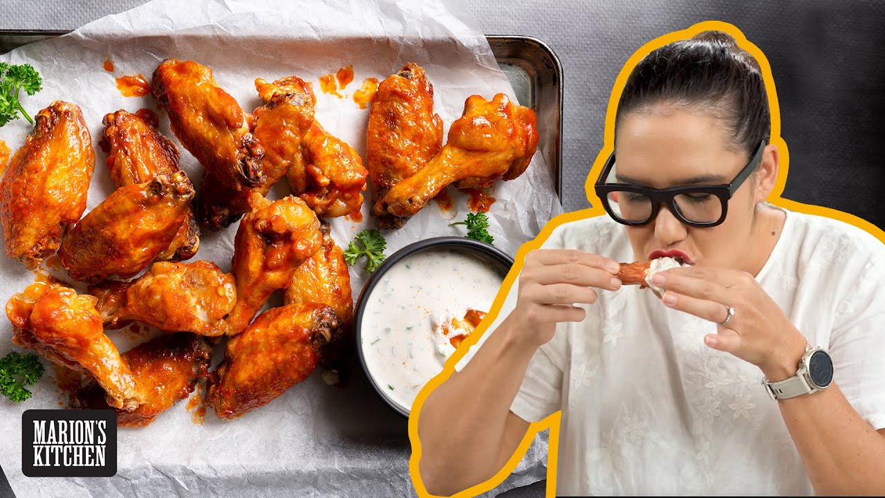My airfryer buffalo wings recipe is my best airfryer Asian chicken
