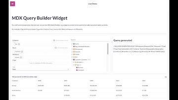Self Service queries with icCube