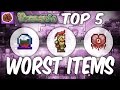 Terraria Top 5 Worst New Items | 1.3 Worst Weapons Accessories