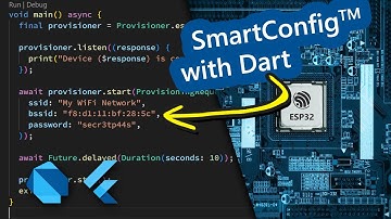 Connect ESP device to WiFi with this Flutter/Dart package