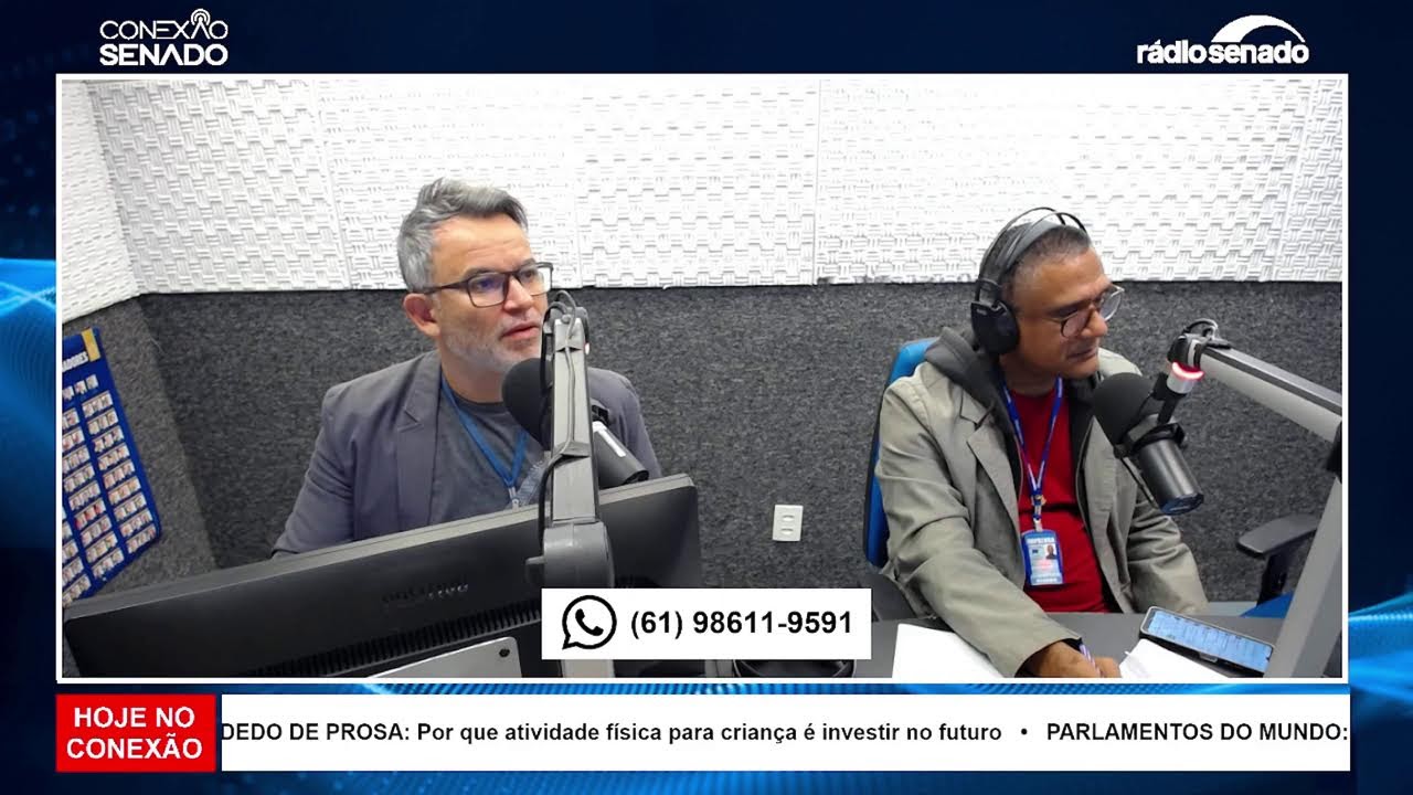 16/07/2025 Conexão Senado Federal Brasília - DF Rádio Senado -  Jornal TV📺 Senado 🇧🇷 Brasil Jornal TV