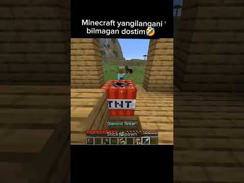 Minecraft yangilandi dostim #minecraft #shorts