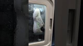 Of course CES has an AI car wash for shoes. #CES2026