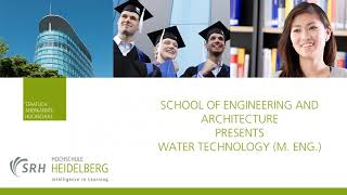 Webinar Pursue an MA in Water Technology at SRH University Heidelberg