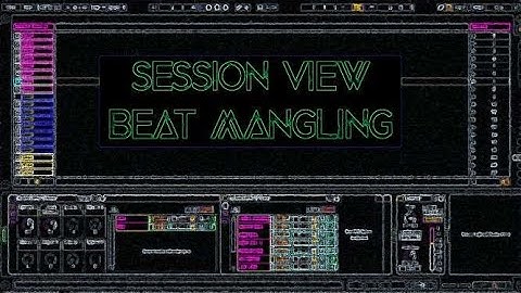Ableton Live Tutorial - Mangling Drum Loops in Session View for IDM/Glitch/AphexTwin Style Beats