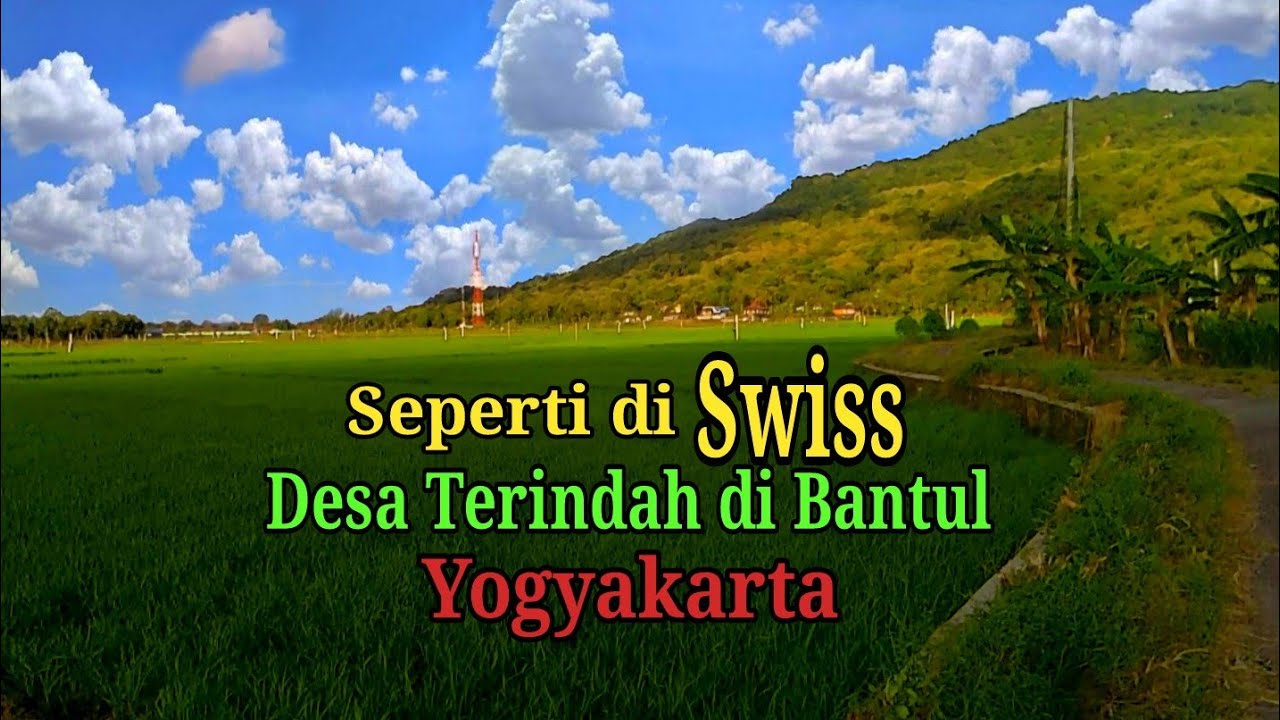 DESA TERINDAH DI BANTUL YOGYAKARTA