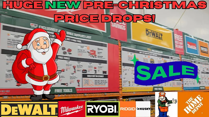Huge New Price Drops Before Christmas at Home Depot 