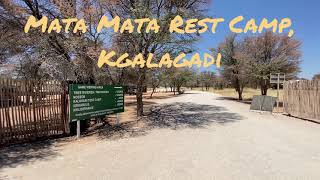 Mata Mata Rest Camp review, Kgalagadi Transfrontier Park