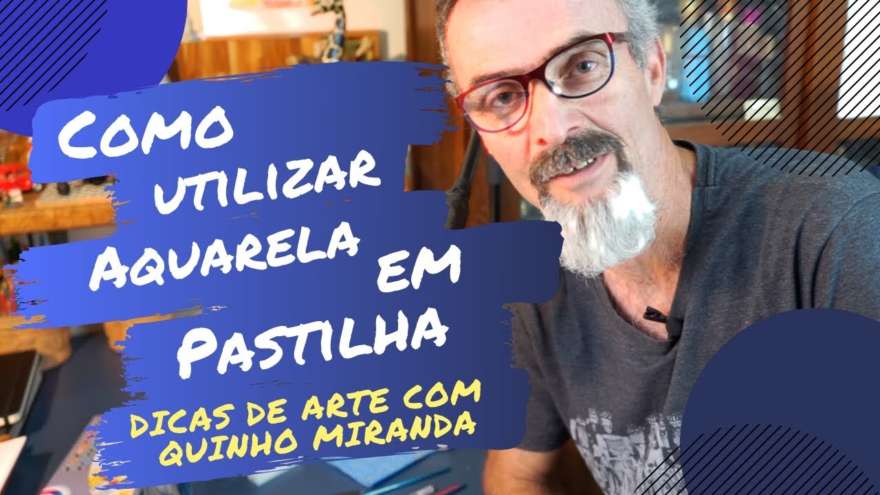 Como utilizar aquarela em Pastilha @ Dicas de arte
