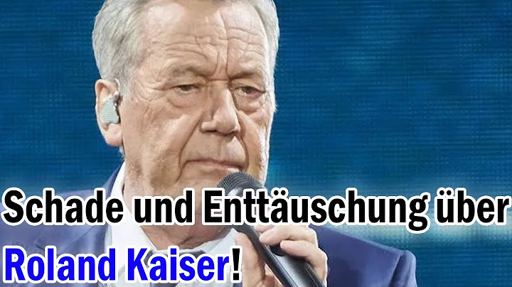Verlegen und enttäuscht von Roland Kaiser. Fans machen ihrem Ärger Luft!