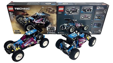 LEGO Technic 42124 Off-Road Buggy Lego Powered Up App-Controlled Control+ Quick Build and Test (4K)