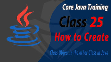 Class 25 | objects in java -  java objects -  object oriented programming