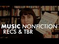 Music Nonfiction | Recommendations & TBR