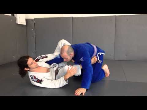 HalfGuardSweep.com +DumbellDoc-- Alex Ecklin armbar to omoplata from Half Guard Variation 3