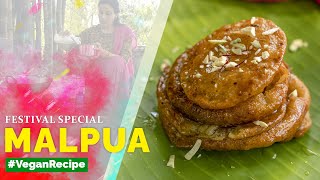 Malpua Festival Special | Vegan Indian Sweets