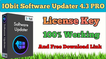IObit Software Updater || How To Update Software On Pc || Premium Unlimited Use 2022