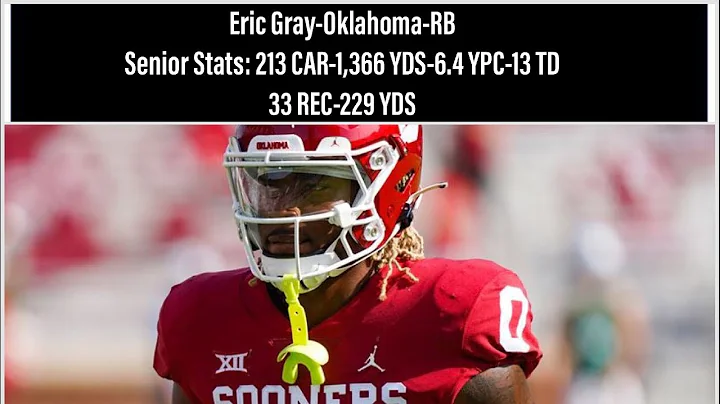 Eric Gray Senior Season Highlights-Oklah...  RB-20...