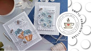 Cardmaking with Spellbinders Club Kits | Clear Stamp & Die Club & Embossing Folder Club January 2024