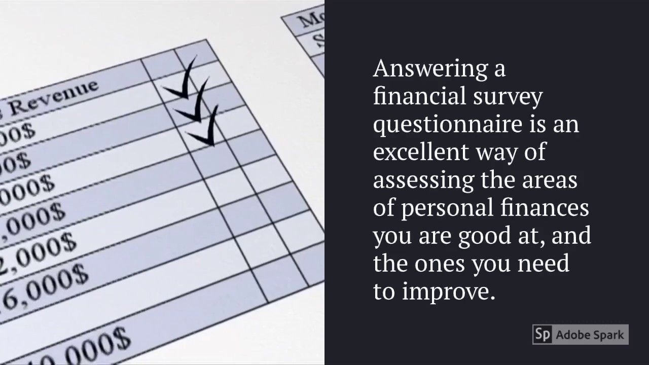 Free Financial Survey Questionnaire YouTube Free Financial Survey Questionnaire YouTube
