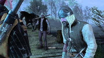 Witcher 3 Funny Cut Scene Glitch