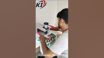 Single Punch Loop Handle Attachment Machine.                               #Loopmachine