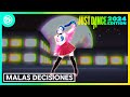 Just dance 2024 edition  malas decisiones by kenia os fanmade mashup