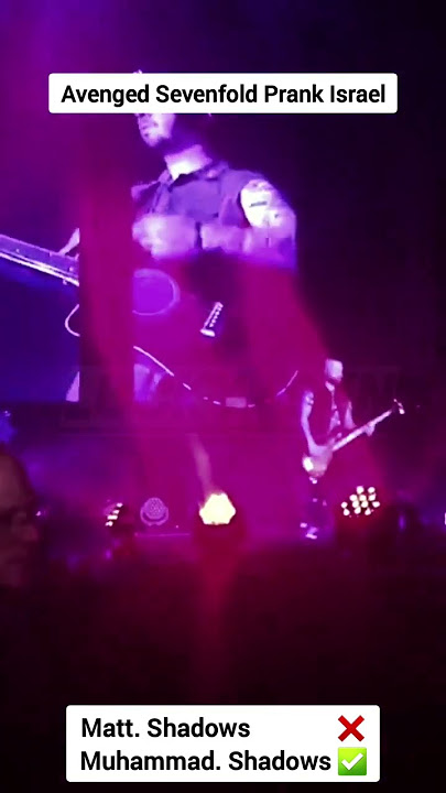 stand for Palestine Konser Avenged Sevenfold di Israel, Fasih M. Shadow Laa ila Ha ilAllah