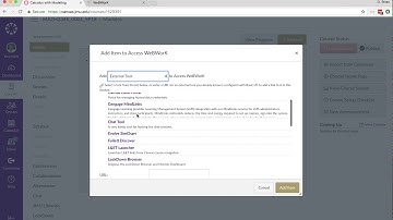 JMU—Publishing a Canvas Course to Link to WeBWorK