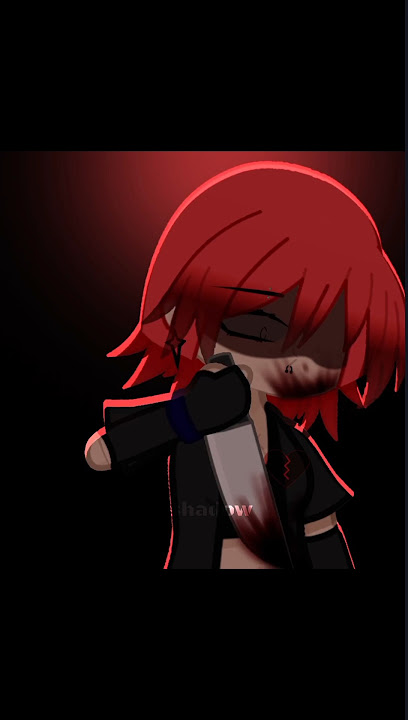 [💔🔪]  even though I loved you... TW: blood ‼️ #gachatrend #gacha #gachaclub #gcmeme #gachalife #fyp