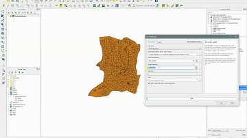 QGIS - Create Grid - Create Fishnet