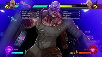 MARVEL VS. CAPCOM: INFINITE Haggar & Nemesis combo