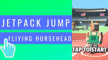 Jetpack Jump | Fliying Horsehead! | iOS / Android Mobile Gameplay