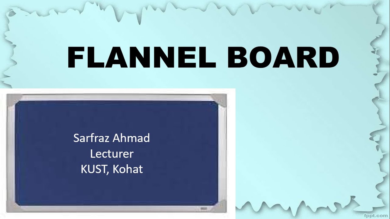Flannel Board | Principles | Purpose | Uses - YouTube